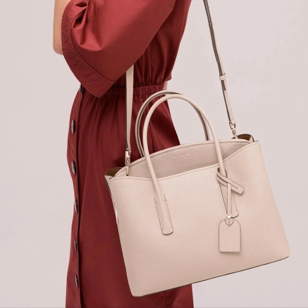 SOLD NWT Kate Spade Margaux large satchel handbag - Picture 2 of 12